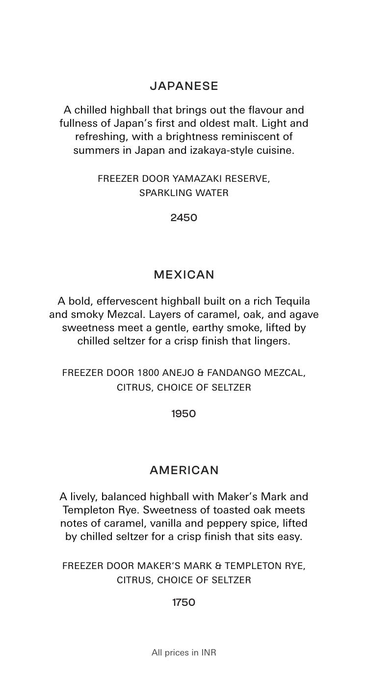 Bar menu page 5